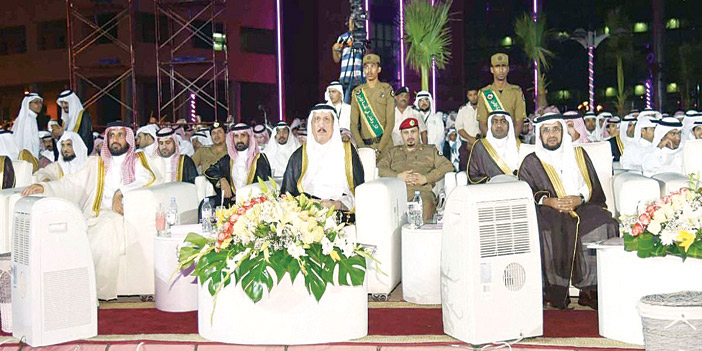  الأمير محمد بن ناصر يتقدم الحضور
