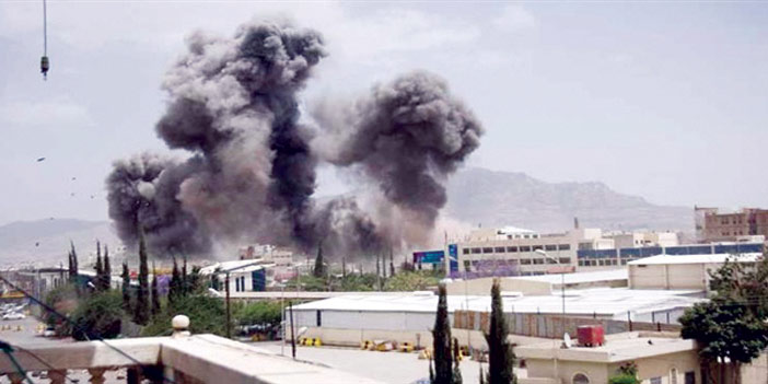  التحالف العربي يستهدف مواقع الحوثيين