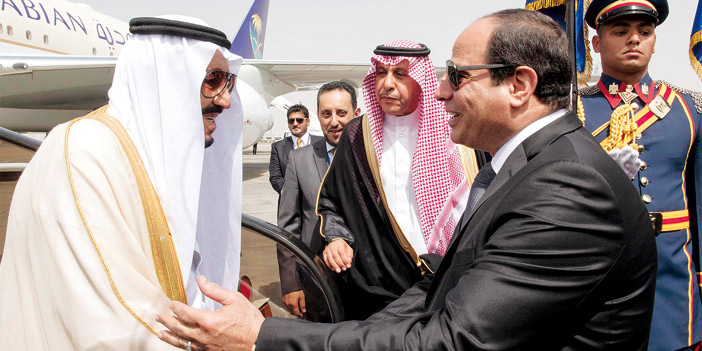 «مصر ترحب بالملك سلمان» هاشتاج يتصدر «تويتر» لليوم الثاني 