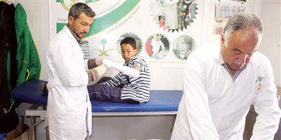 «التخصصية السعودية» تصرف 1762 وصفة طبية للاجئين السوريين 