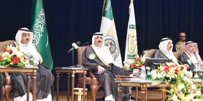 رعى تخريج الدفعة الـ(13) لجامعة الملك سعود للعلوم الصحية 