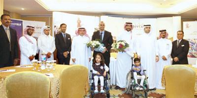 شراكة بين مركز الملك عبد الله لرعاية الأطفال المعوقين و «ميركيور جدة» 