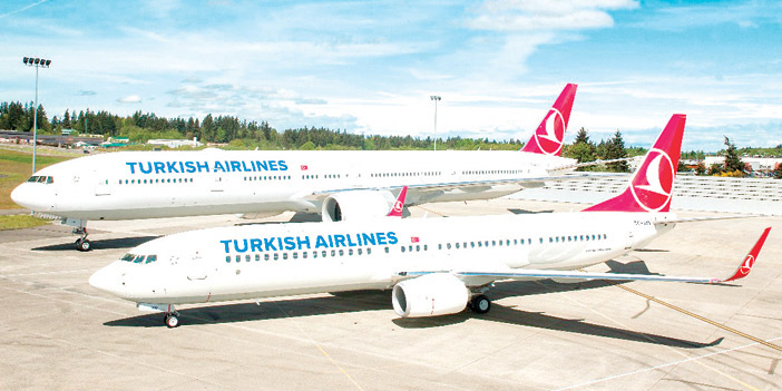  طائرات الخطوط الجوية التركية