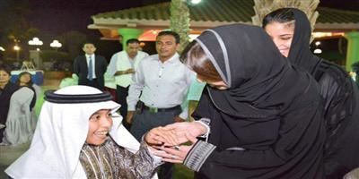 مركز الملك عبد الله لرعاية الأطفال المعوقين يحتفل بـ «الأرض» 