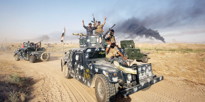  القوات العراقية تشتبك  مع داعش في الفلوجة