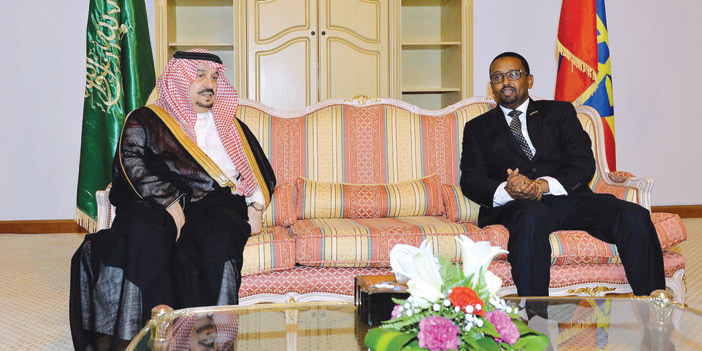 أمير منطقة الرياض يشرّف حفل سفارة جمهورية أثيوبيا 