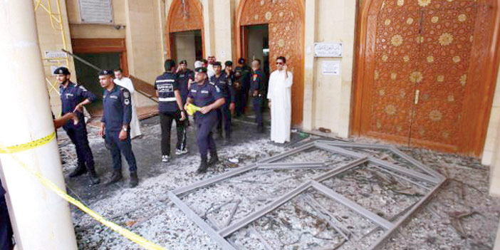  مسجد الإمام الصادق   بعد التفجير