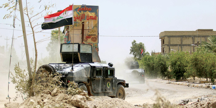   تواجد القوات العراقية في مدينة الفلوجة (ارشيفية)