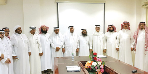  أعضاء مجلس إدراة الجمعيتين بعد توقيع العقد