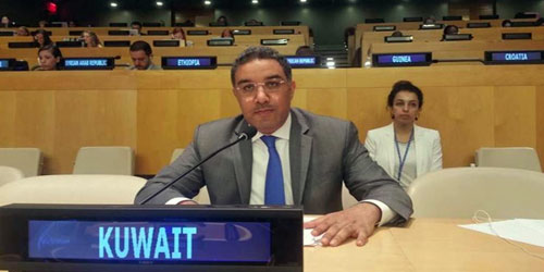 الكويت تؤكِّد ضرورة العمل الجماعي لمواجهة الأزمات الإنسانية 
