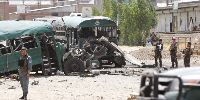  موقع الهجوم الانتحاري في كابول