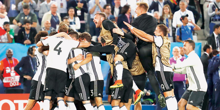  الألمان وصلوا لدور الثمانية في يورو 2016