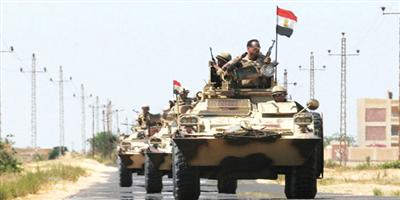 الجيش المصري يقتل 10 إرهابيين 