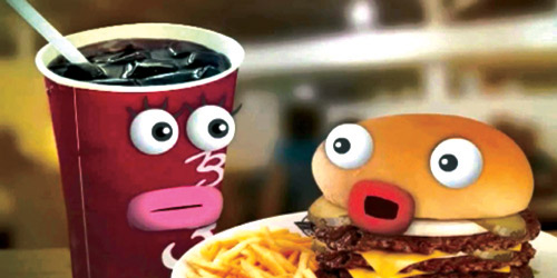 دراسة: إعلانات الوجبات السريعة تجعل الأطفال يشعرون بالجوع 