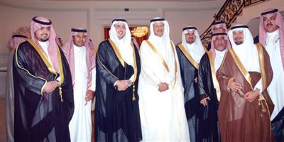 الأمير فيصل بن نواف بن عبد العزيز يحتفل بزواجه من كريمة الأمير سعود بن عبد الله 