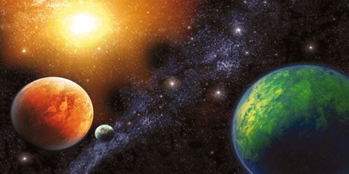 العلماء يكتشفون كواكب قابلة للحياة 