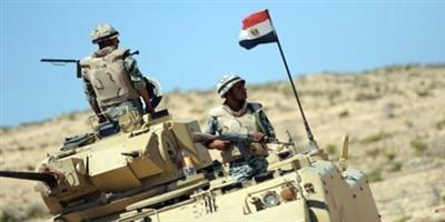 مقتل وإصابة 24 إرهابياً بنيران الجيش المصري في سيناء 