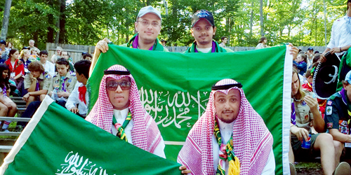  مشاركة الكشافة السعودية في مخيم ميتشيقان