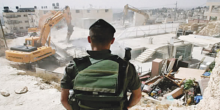  جيش الاحتلال يهدم بيوت الفلسطينيين