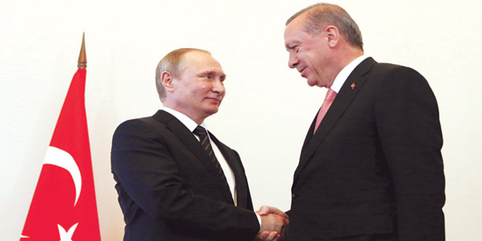  بوتين وأردوغان يؤكدان خلال لقائهما في بطرسبورغ أمس