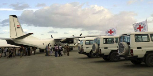 إعادة فتح مطار صنعاء الدولي لرحلات المنظمات الإِنسانية 