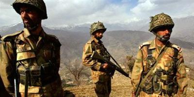 مقتل ثمانية إرهابيين أثناء عملية تمشيط قرب الحدود الباكستانية 