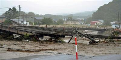 عشرة قتلى في الإعصار «ليونروك» في اليابان 