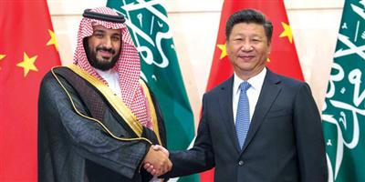 ولي ولي العهد والرئيس الصيني يستعرضان العلاقات الثنائية وتطوير التعاون الاستراتيجي والمستجدات 