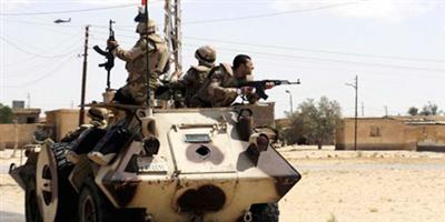 مقتل 4 إرهابيين والقبض على10 آخرين في سيناء 