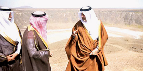  الأمير خالد الفيصل يوجه بتحويل الموقع لمنطقة جذب سياحي