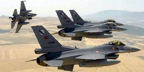 ضربات جوية تركية تدمر 12 هدفاً بشمال العراق 