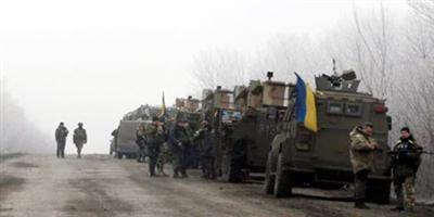 بدء وقف إطلاق للنار في شرق أوكرانيا 