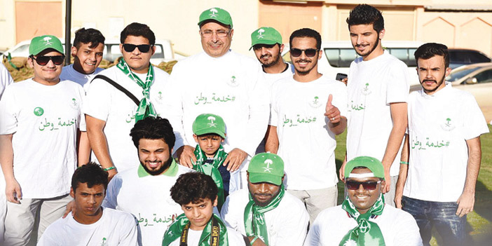  أمانة الرياض شاركت بفعالية خلال اليوم الوطني