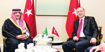 ولي العهد يعزِّز في أنقرة الشراكة الإستراتيجية بين المملكة وتركيا 