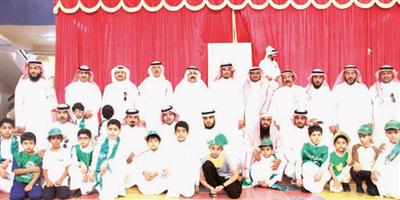 مدرسة عبدالله بن رواحة تحتفل باليوم الوطني للمملكة 