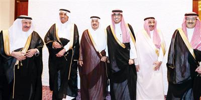 الأمير سعود بن ثنيان يحتفل بزفاف كريمته إلى الشاب مشاري الجميح 