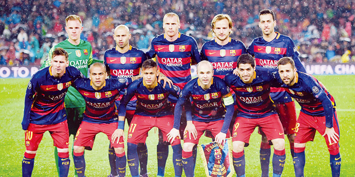   فريق برشلونة