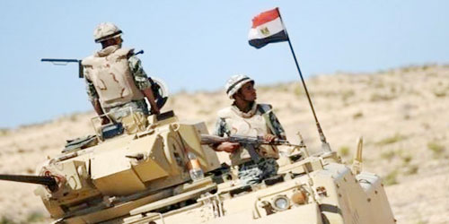 مقتل 6 إرهابيين في حملة للجيش المصري شمال سيناء 