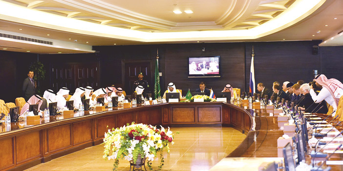  من لقاء رئيس إنغوشيا بمجلس الغرف السعودية