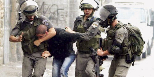  جنود الاحتلال مستمرون في اعتقال وقمع الفلسطينيين