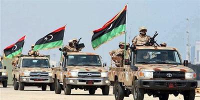 القوات الليبية تتقدم في حي الجيزة البحري بمدينة سرت 