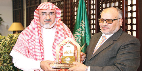   مدير جامعة الإمام يلتقي بمدير جامعة الأزهر
