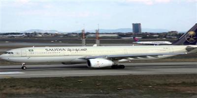 هبوط الطائرة السعودية «ايرباص a330» في مطار كراتشي بسلام 