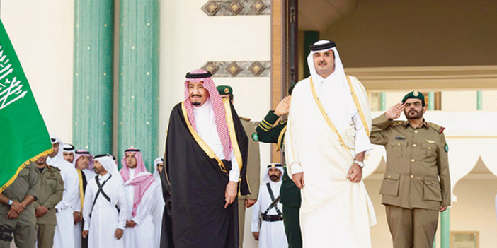 مجلس الوزراء القطري: زيارة خادم الحرمين إلى قطر عكست عمق المودة والعلاقة التاريخية بين البلدين الشقيقين 