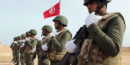الجيش التونسي يقصف مناطق جبلية بعد تفجير إرهابيين 