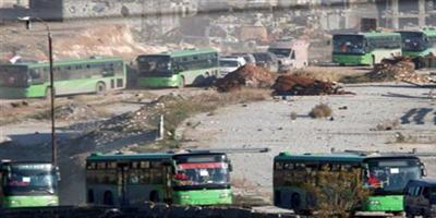 بدء دخول الحافلات إلى أحياء حلب الشرقية لاستئناف الإجلاء 