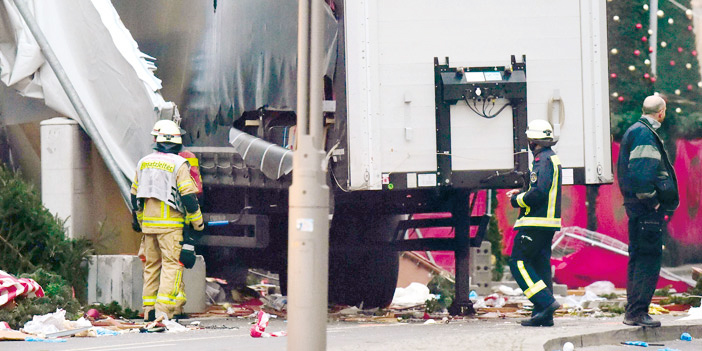  الشرطة الألمانية تؤكد أن اعتداء الشاحنة اعتداء إرهابي