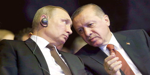 الرئيسان الروسي والتركي