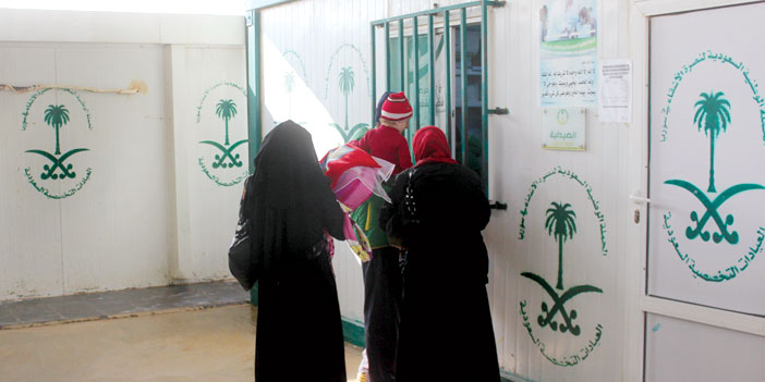 الحملة السعودية في مخيم الزعتري تصرف 2085 وصفة طبية للأشقاء السوريين 