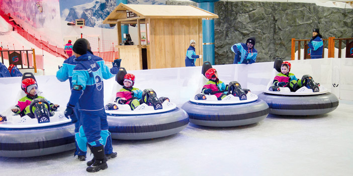 الرياض تحتضن فعاليات التزلج على الجليد لأول مرة بالمملكة 